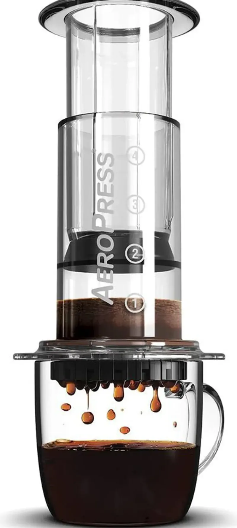 Aeropress Plates, Bowls, Cups & Utensils-Coffee Maker - Clear