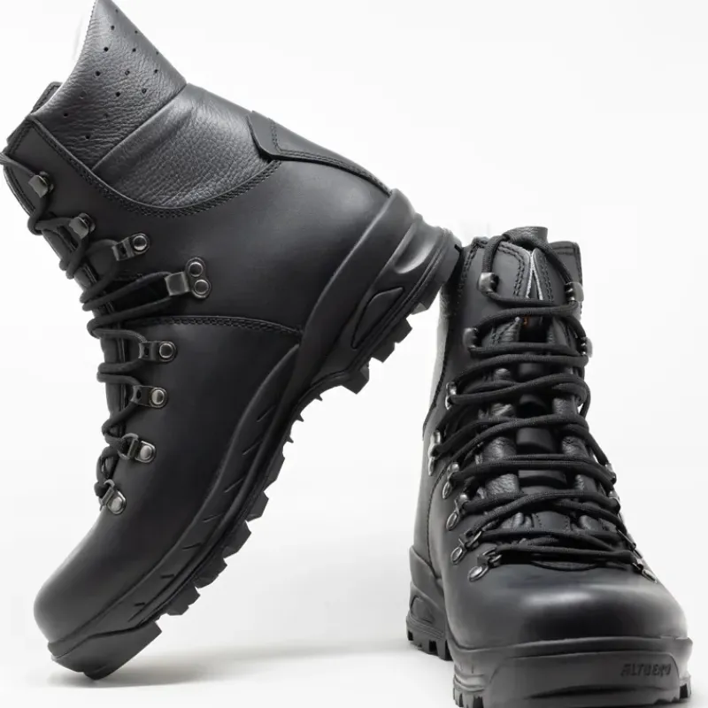 Altberg Military Boots-Blueline Police Boot - Black