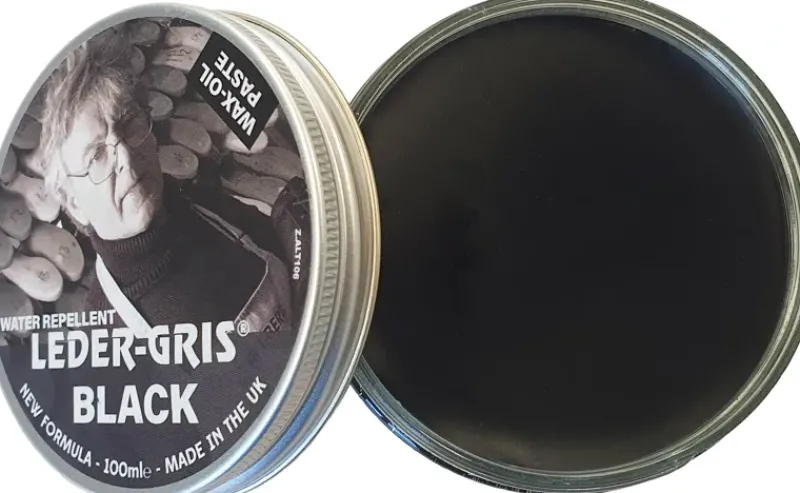Altberg Footwear Cleaning & Proofing-Leder-Gris Paste - Black