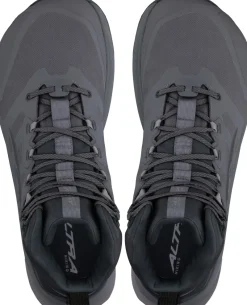 Altra Hiking Shoes & Boots|Mid Height Boots-Mens Lone Peak 9 Waterproof Mid Boots - Black-Gray