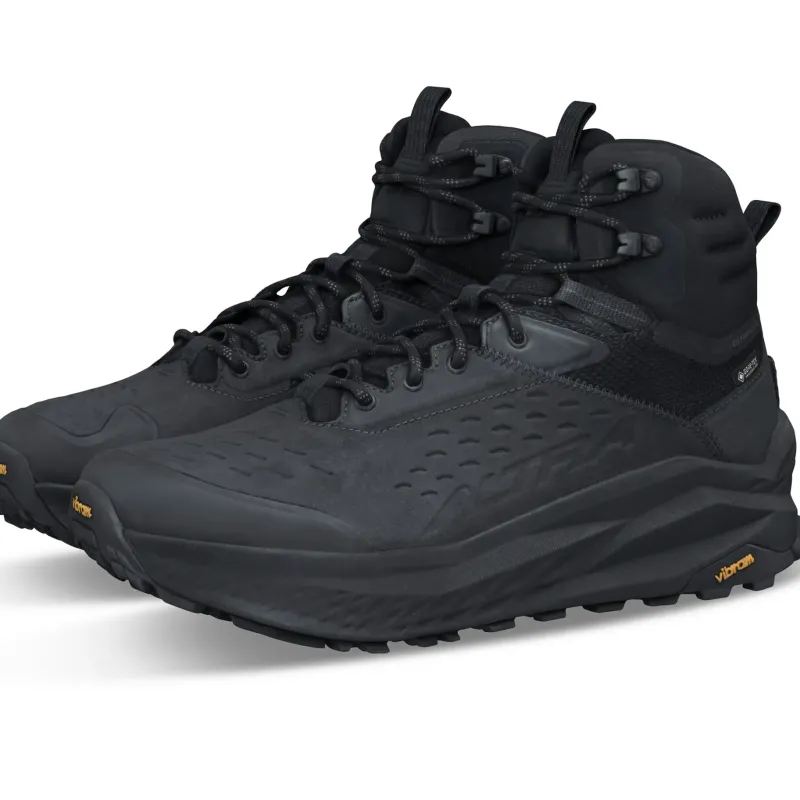 Altra Mid Height Boots|Hiking Boots-Mens Olympus 6 Hike Mid GTX Boots - Black