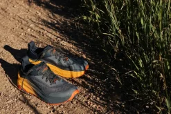 Altra Hiking Shoes & Boots|Running Shoes-Mens Olympus 6 Trail Shoes - Black-Orange