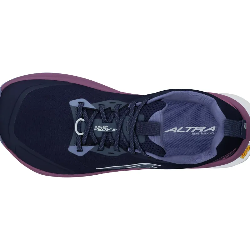 Altra Running Shoes-Womens Lone Peak 9+ Trail Shoes - Dark Blue