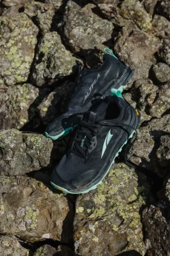 Altra Hiking Shoes & Boots|Running Shoes-Womens Lone Peak 9+ Trail Shoes - Teal-Black