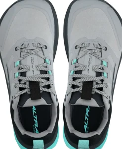Altra Hiking Shoes & Boots|Running Shoes-Womens Lone Peak 9 Waterproof Low Trail Shoes - Black-Gray