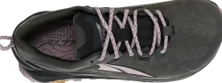 Altra Walking Shoes-Womens Olympus 5 Hike Low GTX Trail Shoes - Gray-Black