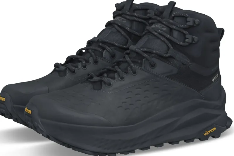 Altra Hiking Shoes & Boots|Mid Height Boots-Womens Olympus 6 Hike Mid GTX Boots - Black