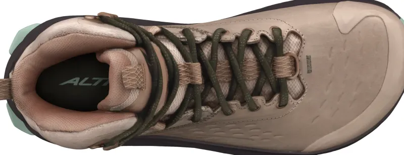 Altra Hiking Shoes & Boots|Mid Height Boots-Womens Olympus 6 Hike Mid GTX Boots - Tan