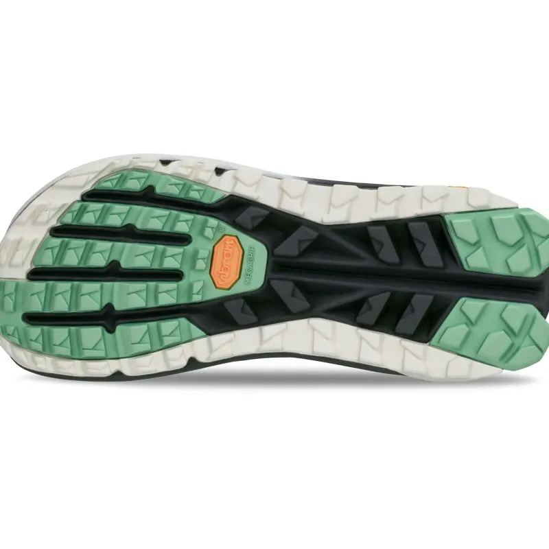 Altra Running Shoes-Womens Olympus 6 Trail Shoes - Gray-Lime