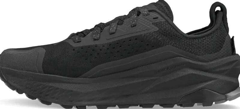 Altra Hiking Shoes & Boots|Running Shoes-Womens Olympus 6 Trail Shoes - Black-Black