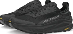 Altra Hiking Shoes & Boots|Running Shoes-Womens Olympus 6 Trail Shoes - Black-Black