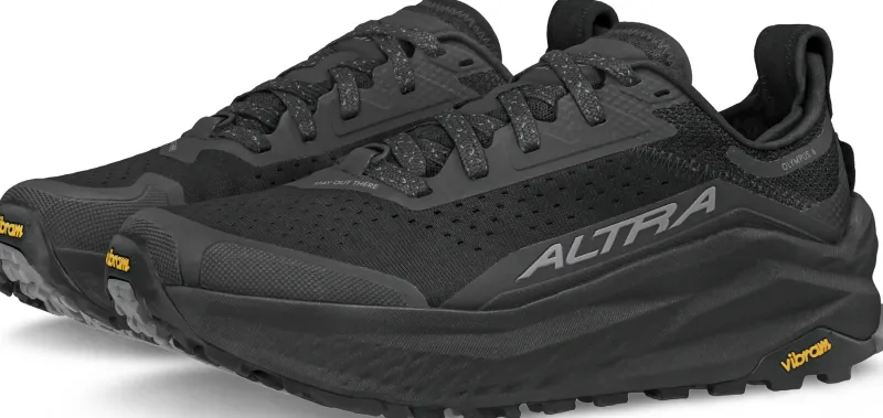 Altra Hiking Shoes & Boots|Running Shoes-Womens Olympus 6 Trail Shoes - Black-Black