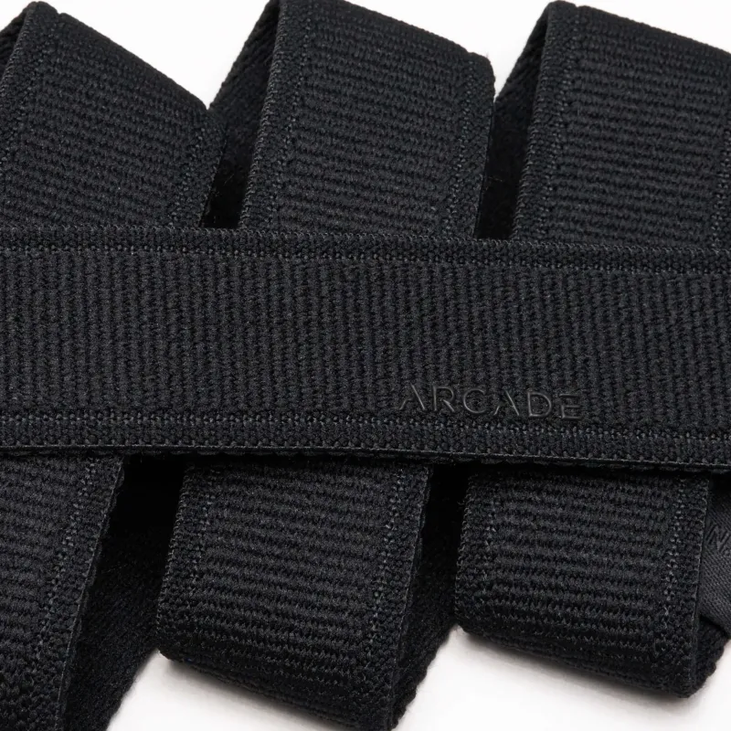 Arcade Belts & Braces-Atlas Slim Belt - Black