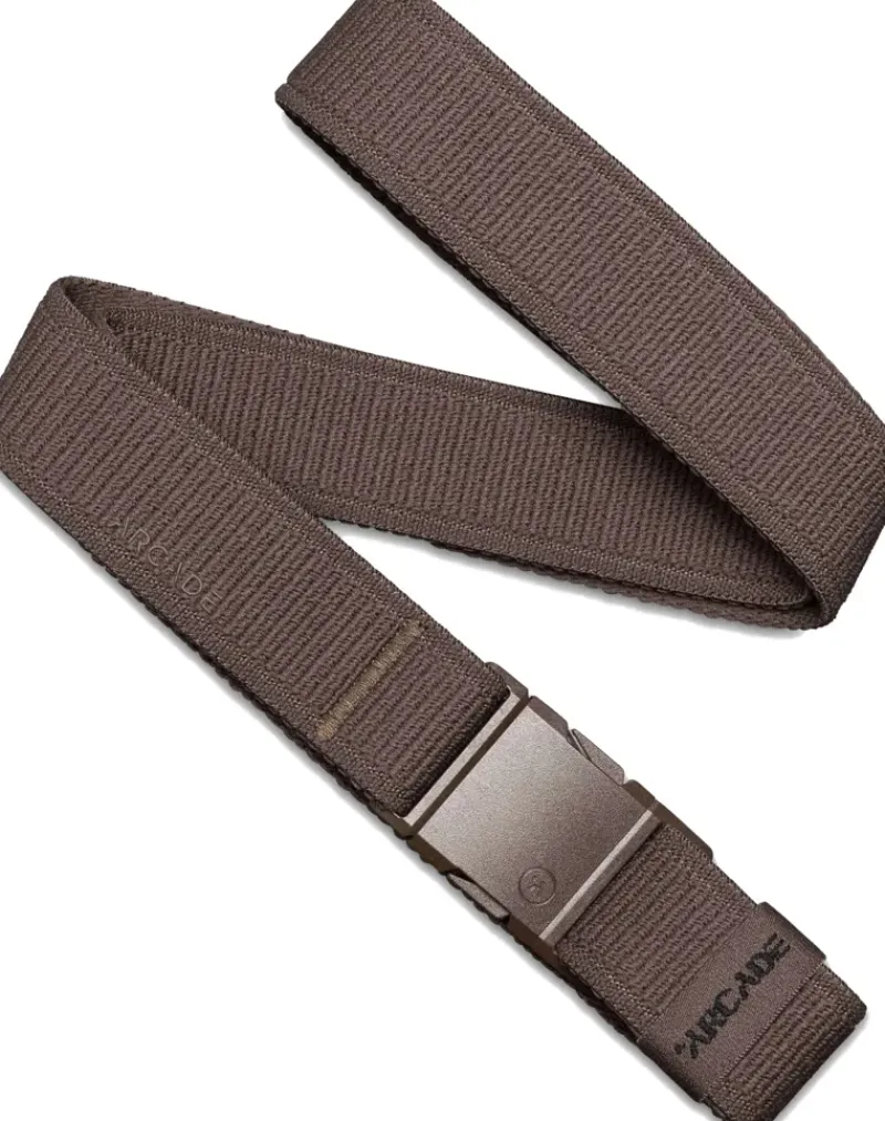 Arcade Belts & Braces-Atlas Slim Belt - Medium Brown