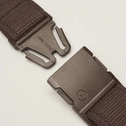 Arcade Belts & Braces-Atlas Slim Belt - Medium Brown