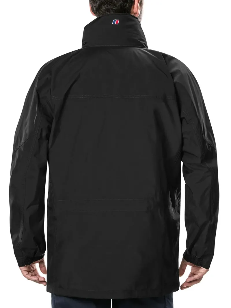Berghaus Waterproof Jackets-Mens Cornice Jacket IA - Jet Black