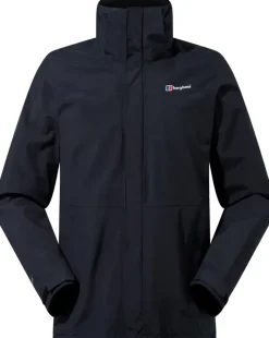 Berghaus Waterproof Jackets-Mens Hillwalker Jacket IA - Black-Black