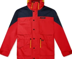 Berghaus Waterproof Jackets|Waterproof Jackets-Unisex Mera Peak 2000 Jacket - Mountain Carmine-Dusk-Amber