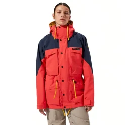 Berghaus Waterproof Jackets|Waterproof Jackets-Unisex Mera Peak 2000 Jacket - Mountain Carmine-Dusk-Amber