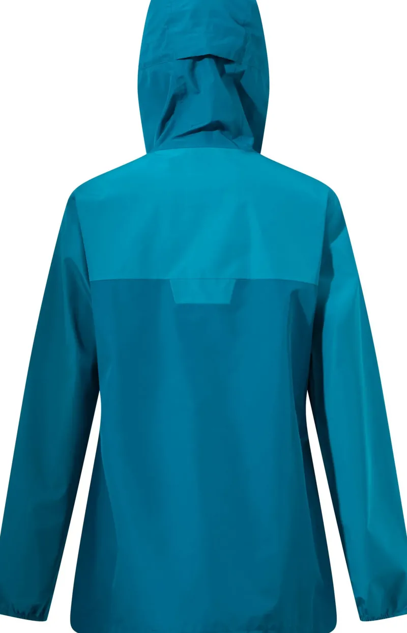Berghaus Waterproof Jackets-Womens Deluge Pro 3.0 Jacket - Deep Ocean-Jungle Jewel