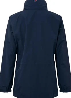Berghaus Waterproof Jackets-Womens Glissade Jacket IA - Dusk Blue
