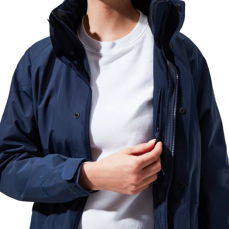 Berghaus Waterproof Jackets-Womens Glissade Jacket IA - Dusk Blue
