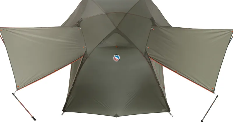 Big Agnes Backpacking & Lightweight Tents-Copper Spur UL3 XL Tent - Lichen Green-Mercury