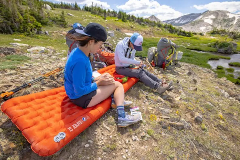 Big Agnes Backpacking & Lightweight Sleeping Mats-Rapide SL Insulated Mat - 20x66 Petite