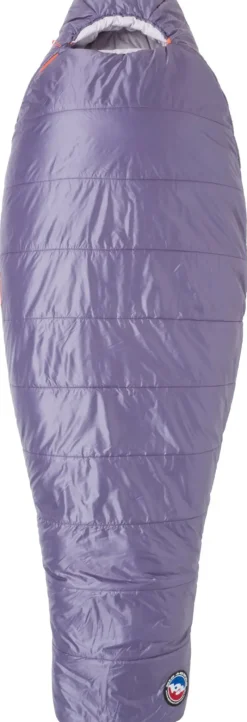 Big Agnes Backpacking & Lightweight Sleeping Bags-Womens Anthracite 20/ -7 Sleeping Bag - Regular