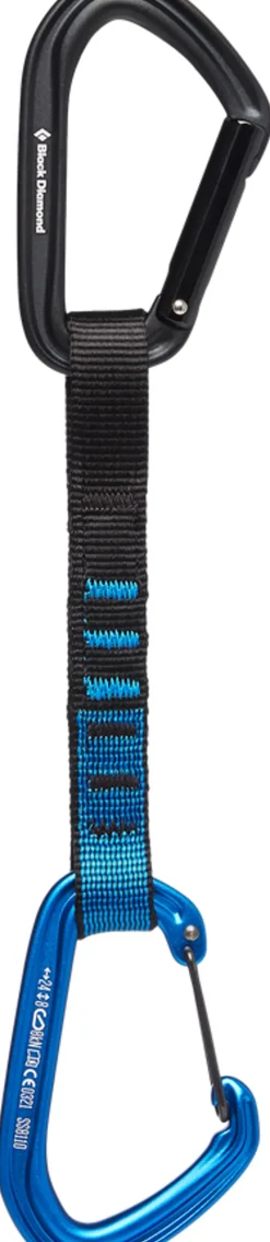 Black Diamond Carabiners & Quickdraws-HotForge Hybrid Quickdraw - 16cm