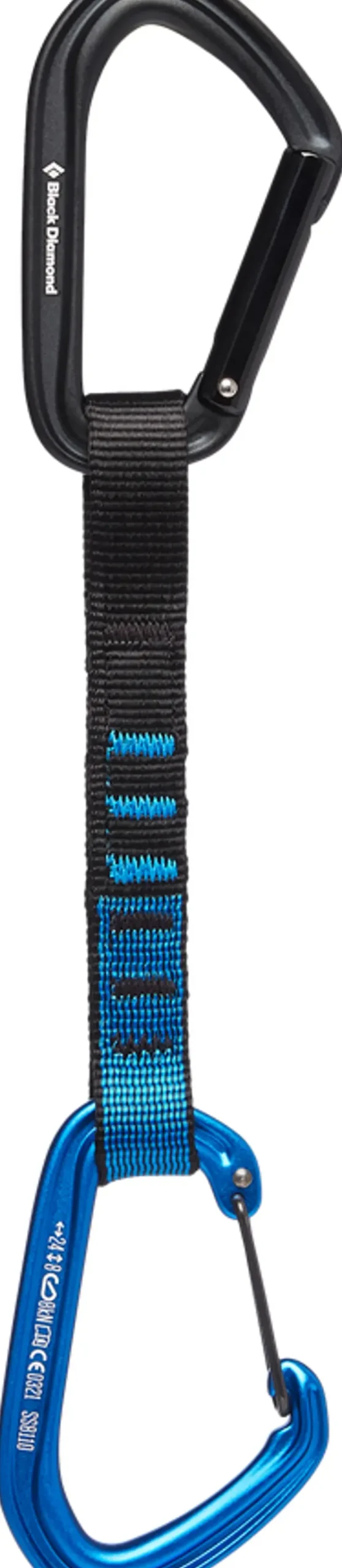 Black Diamond Carabiners & Quickdraws-HotForge Hybrid Quickdraw - 16cm