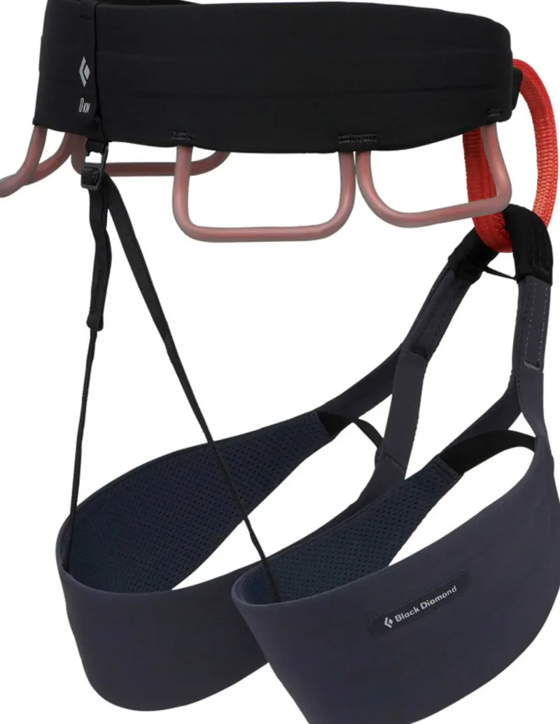 Black Diamond Harnesses-Mens Solution Harness - Carbon