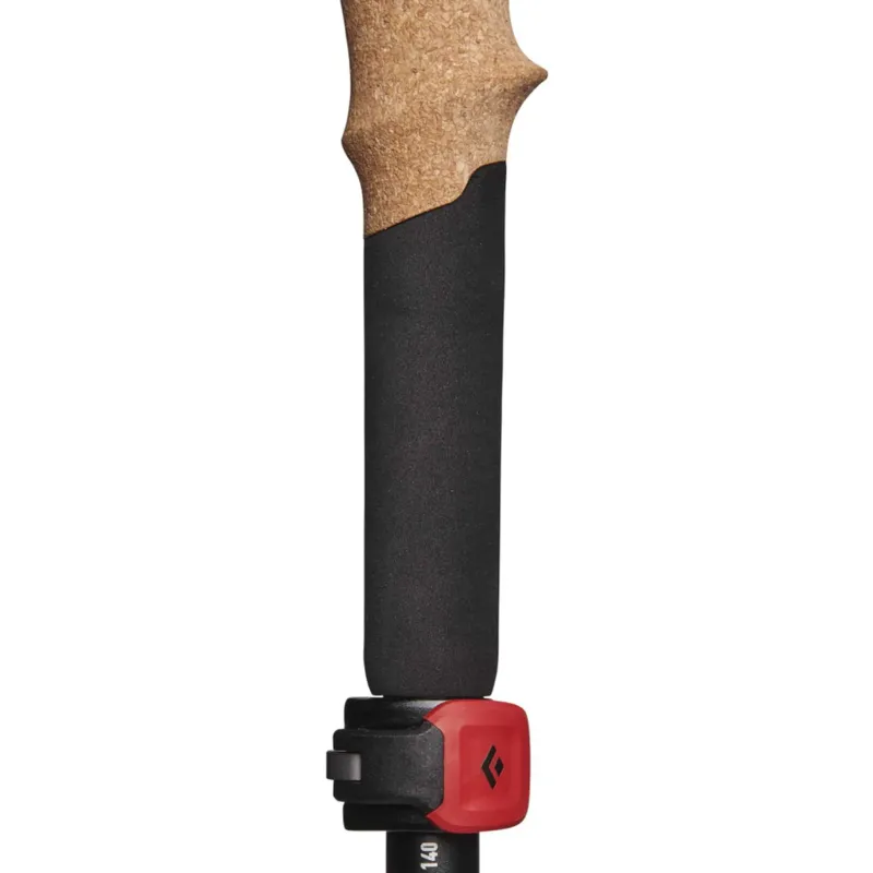 Black Diamond Walking Poles-Pursuit FLZ Trekking Poles - Black-Octane - M/L