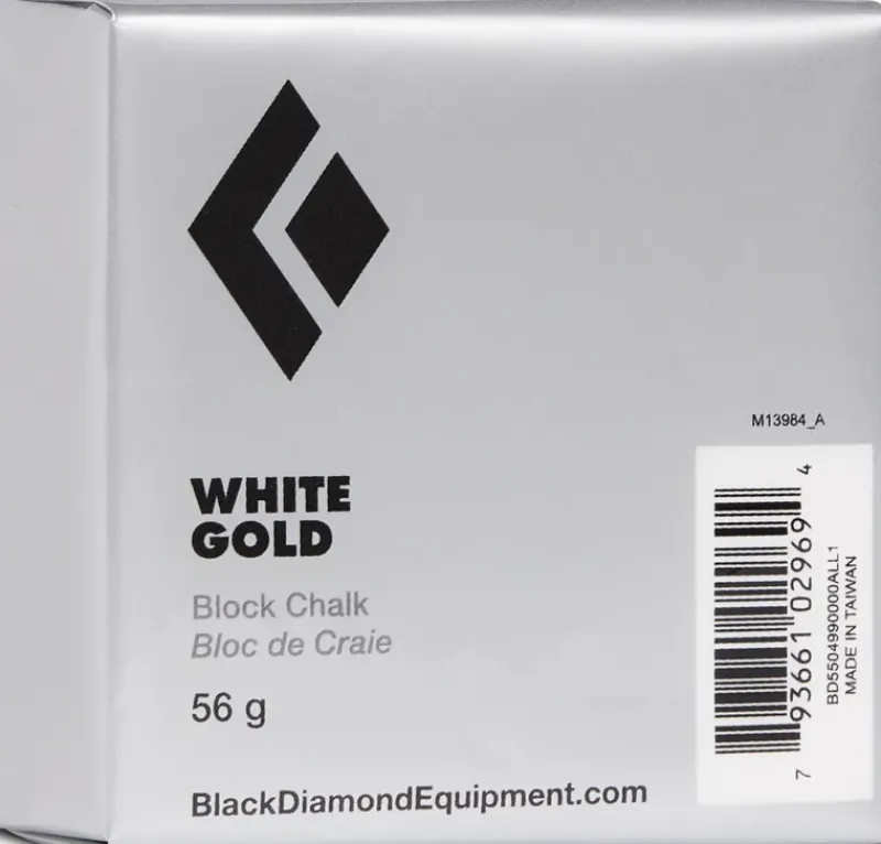 Black Diamond Chalk & Chalkbags-White Gold Bloc Chalk - 56g