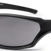 Bloc Eyewear Eyewear-BLOC Beck Sunglasses - Matt Black-Polarised Grey
