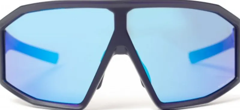 Bloc Eyewear Eyewear-BLOC Blade 2 Sunglasses - Matt Black-Blue Mirror