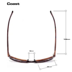 Bloc Eyewear Eyewear-BLOC Coast Sunglasses - Blue Orange-Grey Graduated