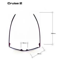 Bloc Eyewear Eyewear-BLOC Cruise 2 Sunglasses - Matt Black-Grey