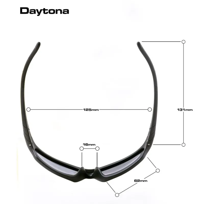 Bloc Eyewear Eyewear-BLOC Daytona Sunglasses - Matt Black-Blue Mirror