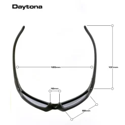 Bloc Eyewear Eyewear-BLOC Daytona Sunglasses - Shiny White-Red Mirror