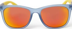 Bloc Eyewear Eyewear-BLOC Fiji Sunglasses - Blue-Red Mirror