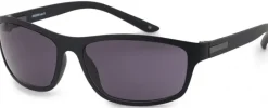 Bloc Eyewear Eyewear-BLOC Hornet Two Sunglasses - Matt Black-Polarised Grey