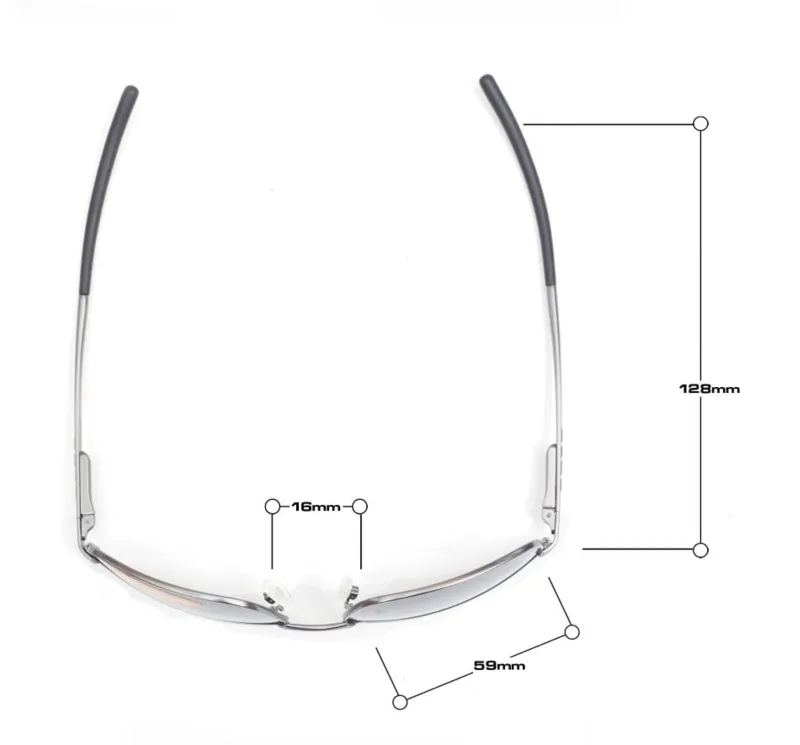 Bloc Eyewear Eyewear-BLOC Square Sunglasses - Gun Metal-Polarised Grey