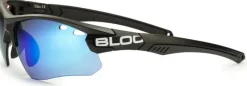 Bloc Eyewear Eyewear-BLOC Titan Sunglasses - Black-Blue Mirror