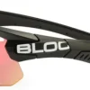 Bloc Eyewear Eyewear-BLOC Titan Sunglasses - Black-Red Mirror