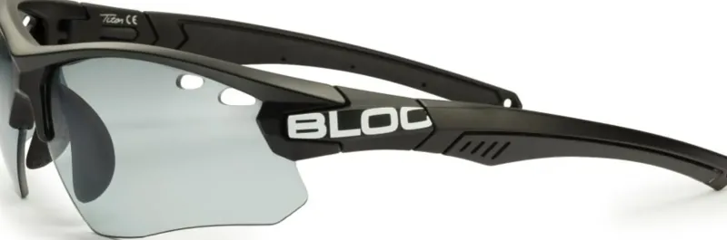 Bloc Eyewear Eyewear-BLOC Titan Sunglasses - Black-Red 4 Lens Pack