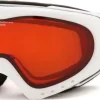 Bloc Eyewear Eyewear-BLOC Utopia Goggle - Shiny White-Goldeneye Lens