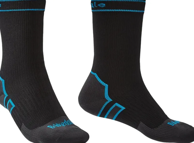 Bridgedale Socks|Socks-Mens StormSock Midweight Boot Sock - Black