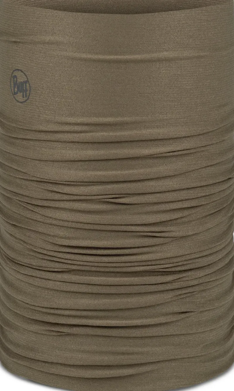 Buff Neck Warmers-Coolnet UV Insect Shield - Solid Tundra Khaki