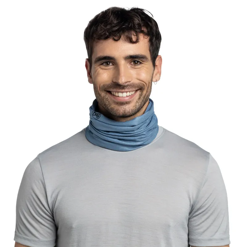 Buff Neck Warmers-Coolnet UV Insect Shield - Solid Slate